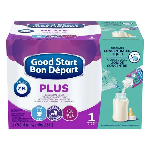 NESTLÉ GOOD START 1 PLUS Concentrated Liquid, purple box, 240mL