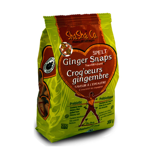 ShaSha Spelt Gingersnap - Large Bag