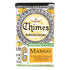 56.7 gram yellow black and white can of Chimes Mango Ginger Chews